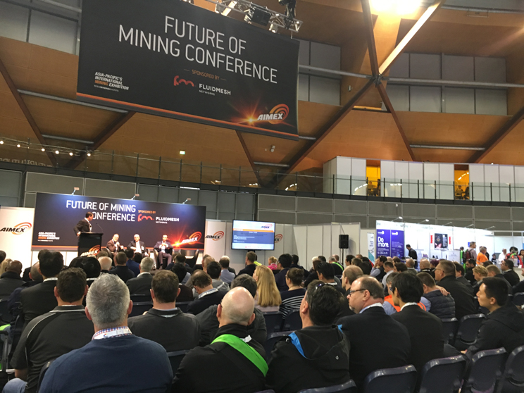 2017年参加澳大利亚国际矿业展